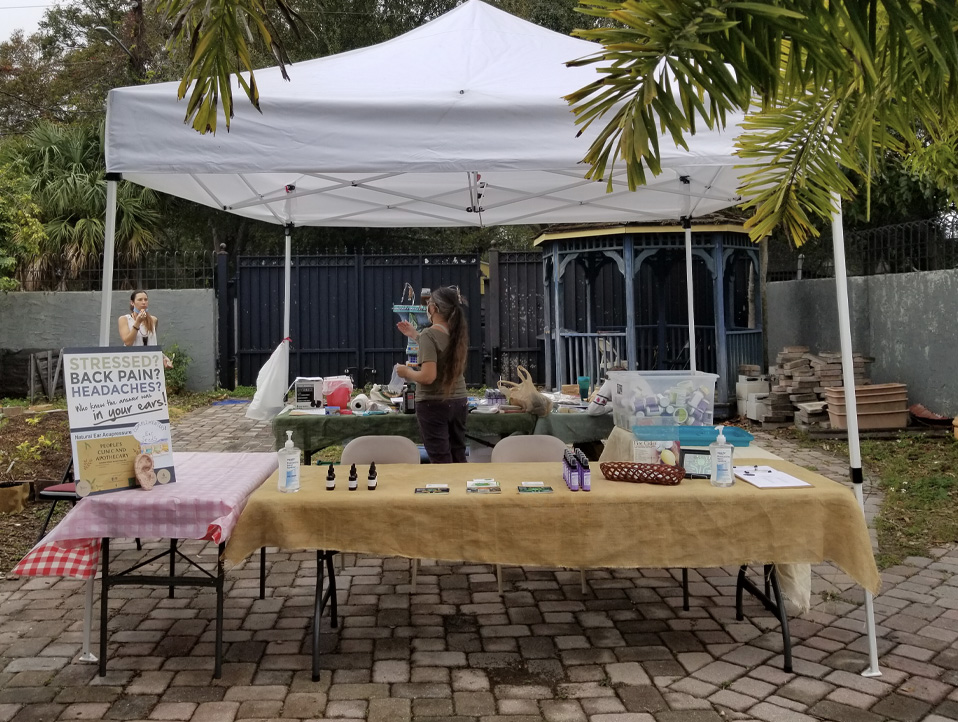 pop-up clinic