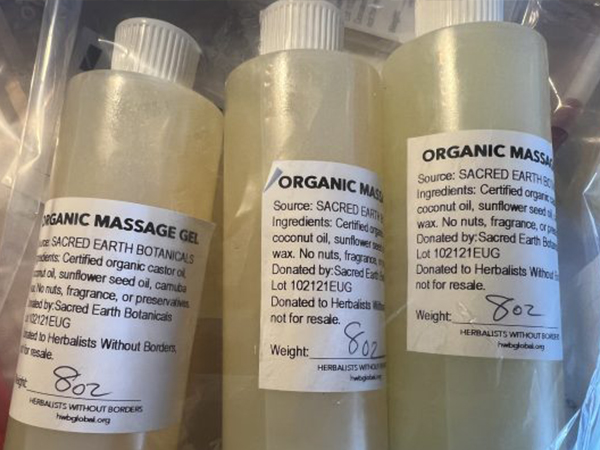 massage oil