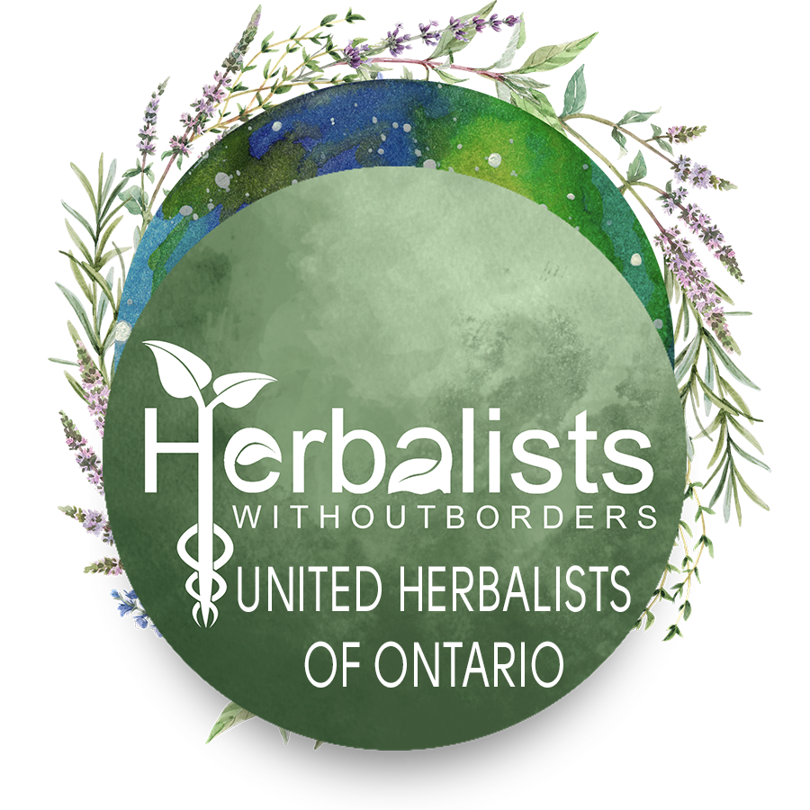 HWB United Herbalists of Ontario Chapter fancy logo